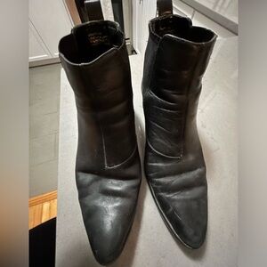 Steve Madden Black Booties